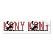 KONY - Stop at Nothing Bumper Sticker