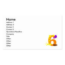Kooblee 6 business card template