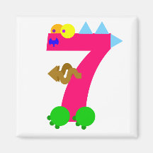 Kooblee 7 refrigerator magnet