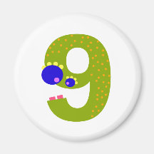 Kooblee 9 fridge magnets