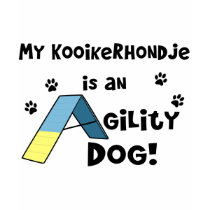 Kooikerhondje Agility Dog t-shirts by MenagerieMayhem Kooikerhondje Agility Dog t-shirts