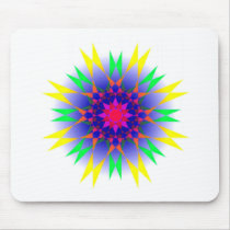 Kook Art Wake Up Abstract Art Mouse Pad mousepads