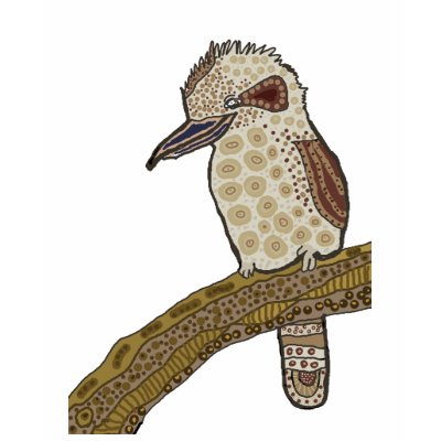 Kookaburra Totem Tee Shirt by SMDesigns