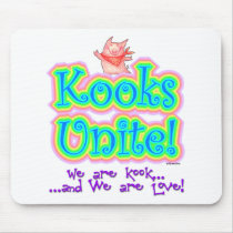 Kooks Unite Club Gear Mouse Pad mousepads