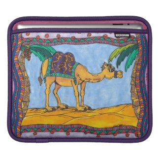 Kooky Camel iPad Sleeve rickshawsleeve