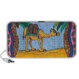 Kooky Camel speakers doodle