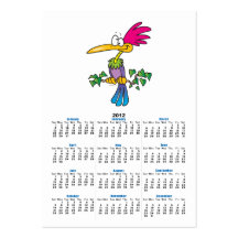 Cartoon Tropical Birds on Cartoon Character Business Cards  800  Cartoon Character Business Card