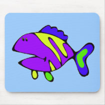 Kooky Fish mousepads by clarachandler Kooky Fish mousepads