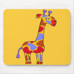 Kooky Giraffe Mouse Mat