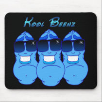 Kool Beenz ~ feat Big Blue mousepads by cimmerrian Kool Beenz ~ feat Big Blue mousepads