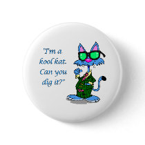 Kool Kat buttons by MidnightMagnolia Kool Kat buttons