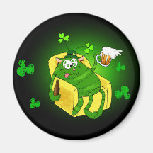 KoolrPix St. Patrick's Day Fridge Magnet