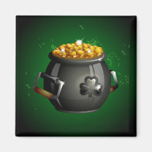 KoolrPix St. Patrick's Day Fridge Magnet