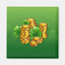 KoolrPix St. Patrick's Day Fridge Magnet