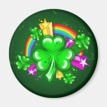 KoolrPix St. Patrick's Day Fridge Magnet