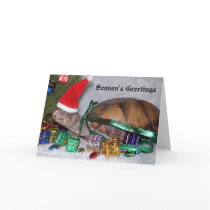 Koopa's First Holiday Greeting Card