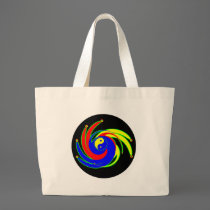 Kopapelli Yin-Yang Abstract Bag