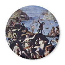 Korallenfang By Zucchi Jacopo (Best Quality) Refrigerator Magnets