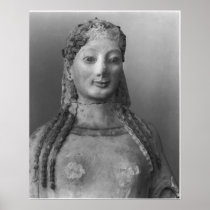 Kore known as Kore wearing a peplos Print