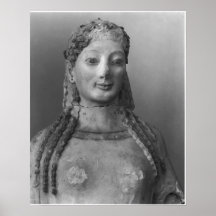 Kore known as Kore wearing a peplos Print