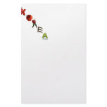 Korea Chili Peppers Personalized Stationery