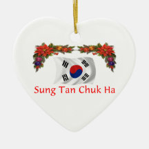 Korea Christmas Christmas Ornament