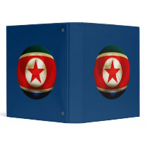 Korea DPR Football 3 Ring Binder