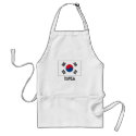 Korea Flag aprons