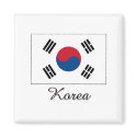 Korea Flag Design magnets