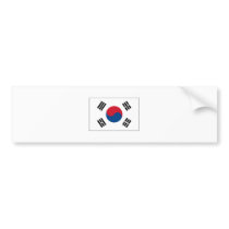Korea FLAG International bumper stickers by flagshirt Korea FLAG International bumper stickers