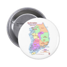 Korea Map Button