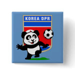 This adorable little panda is too cute! He's featured in front of a large flag from Korea and ready to play football and score some goals. This cute design is perfect for football players and soccer fans! You can totally customize this gift! Change the color, move the design around, add your own text or images -- make it your own!