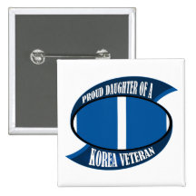 Korea Vet Daughter Pins