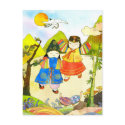 Korean Baby's First Birthday postcards