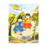 Korean Baby's First Birthday Post Cards
