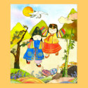 Korean Baby's First Birthday Poster posters