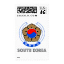 Korean Emblem postage