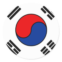 Korean Flag Sticker stickers