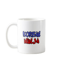 Korean Ninja mugs
