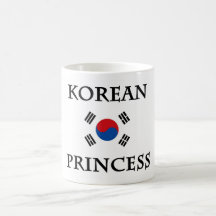 Korean Princess Coffee Mugs