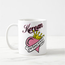 Korean Princess Mugs