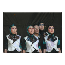 Korean singers photographic print