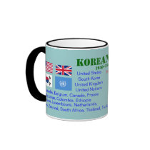 Korean War Ceramic Mug