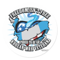 Korean War Classic Heart Tattoo stickers