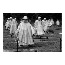Korean War Memorial B&W posters by captainifr Korean War Memorial B&W posters
