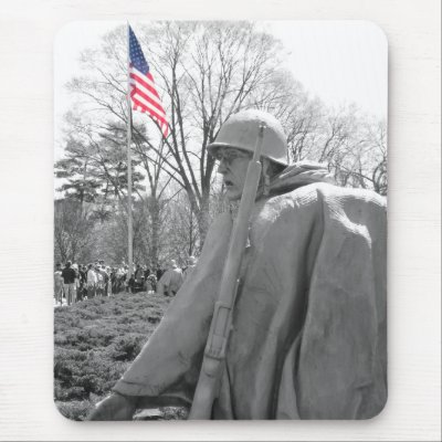Korean War Memorial Mousepad mousepad