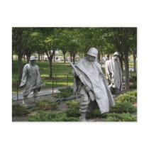 Korean War Memorial postcards