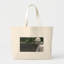 Korean War Memorial veterans Canvas Bag