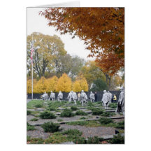 Korean War Memorial veterans Cards
