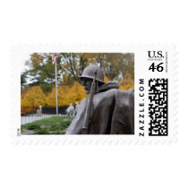 Korean War Memorial veterans Status postage